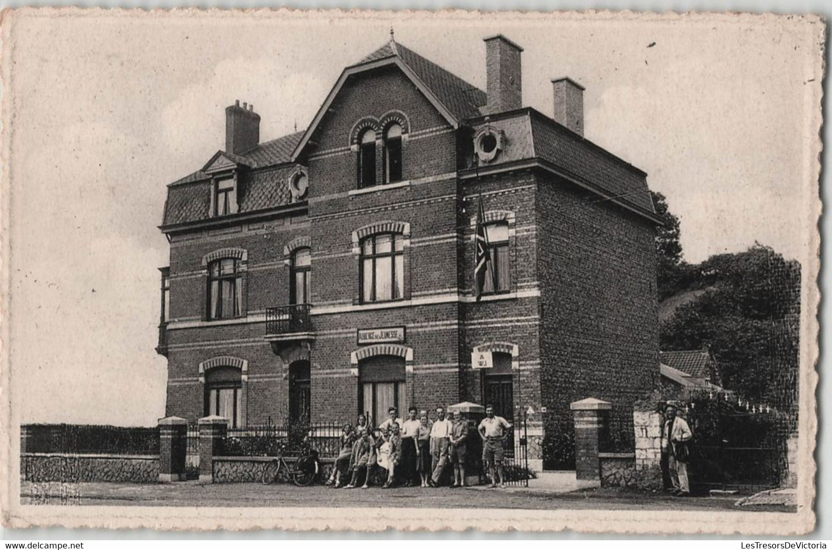 Andenne - Auberge De Jeunesse Route De Tramaka - Animé - Carte Postale Ancienne - Andenne