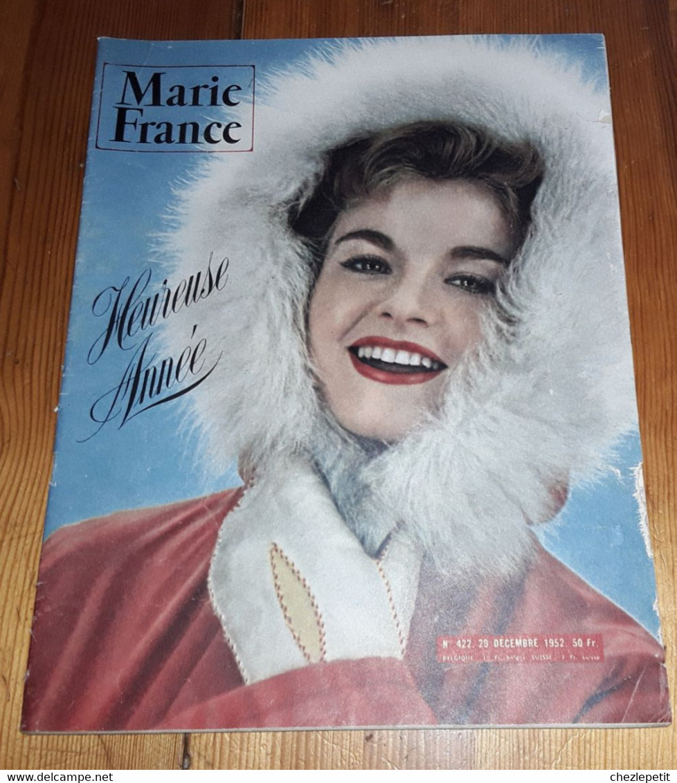 MARIE FRANCE N°422 1952 Mode Fashion French Women's Magazine - Mode