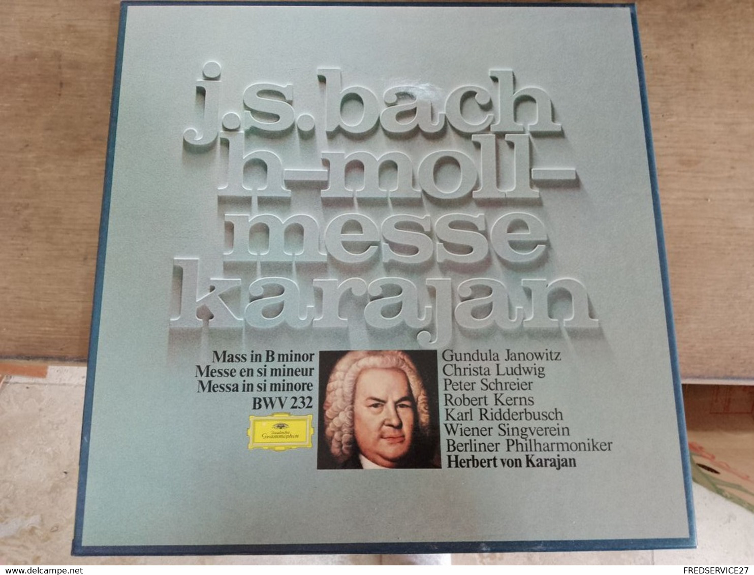 64 //  J.S. BACH H-MOLL-MESSE KARAJAN - Canti Gospel E Religiosi