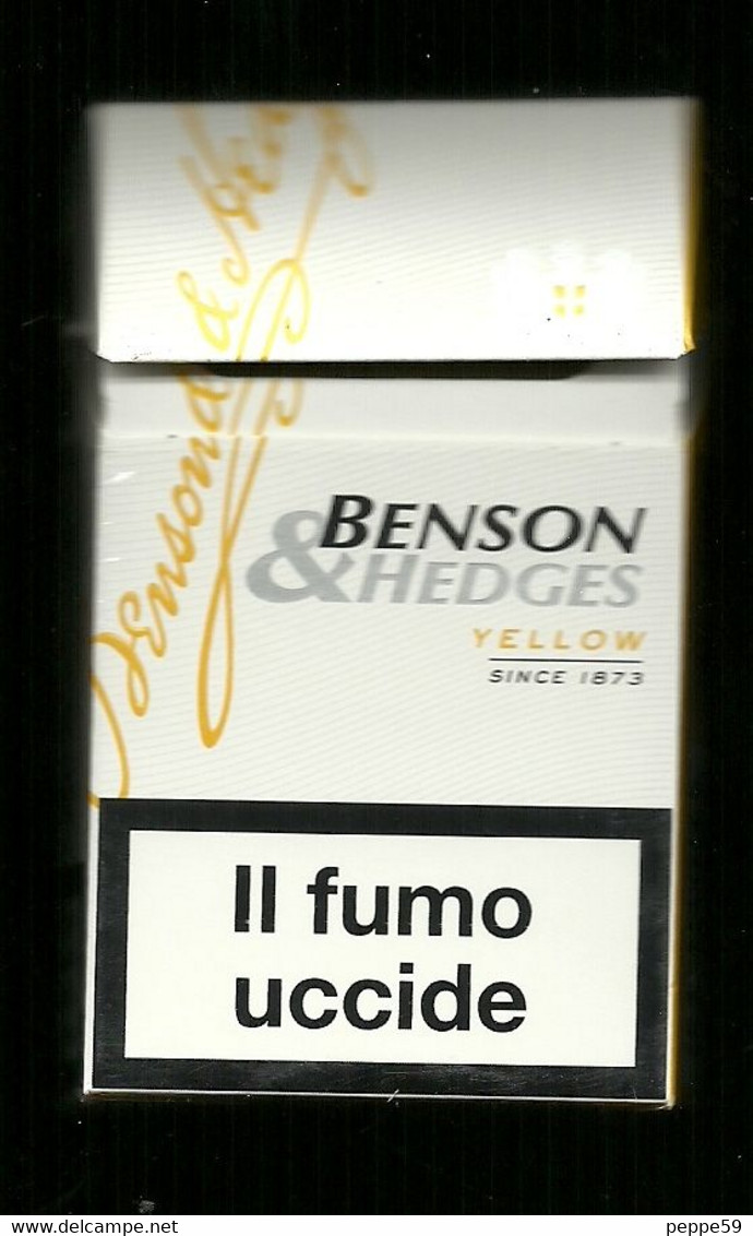 Tabacco Pacchetto Di Sigarette Italia - B & H Yellow Da 20 Pezzi - Vuoto - Zigarettenetuis (leer)