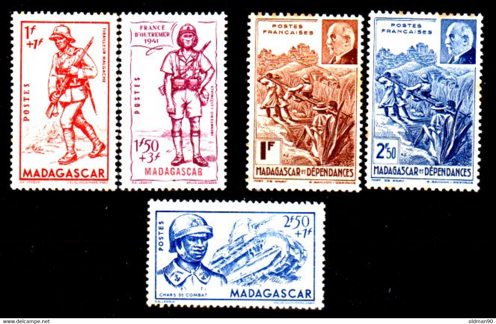 Madagascar -39- POST STAMPS, Issued By 1940-1947 - Quality In Your Opinion. - Sonstige & Ohne Zuordnung