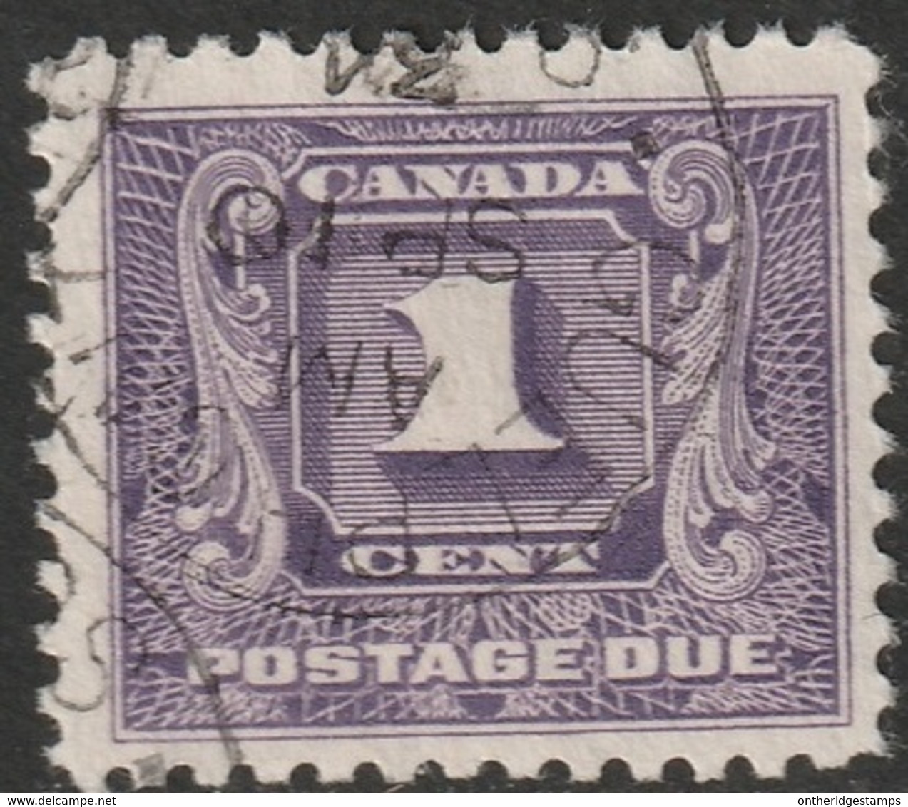 Canada 1930 Sc J6 Mi P6 Yt Taxe 6 Postage Due Used Guelph ON Cancel - Portomarken