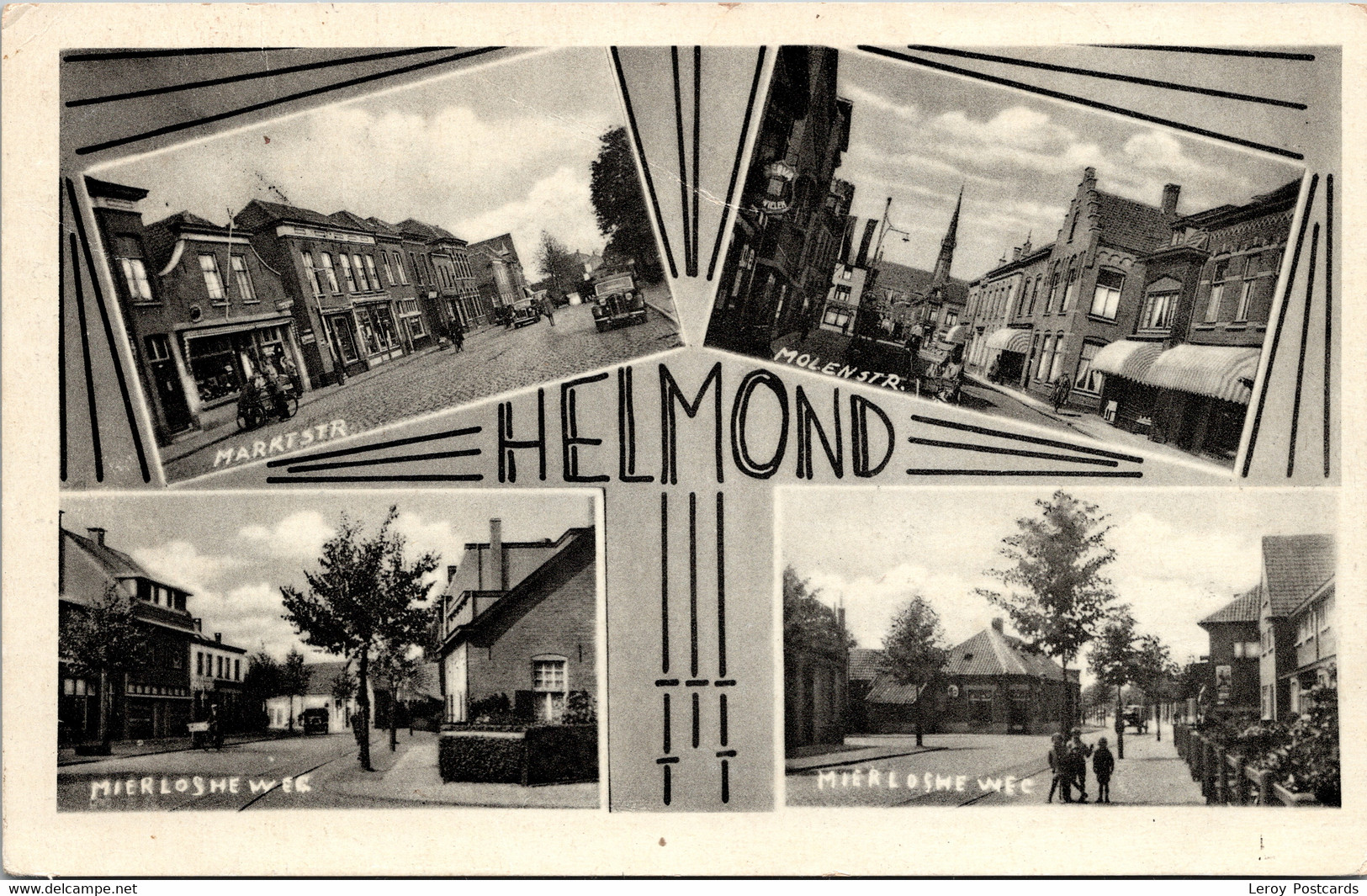 #2230 - Helmond, 4-luik, Molenstraat  (NB) - Helmond