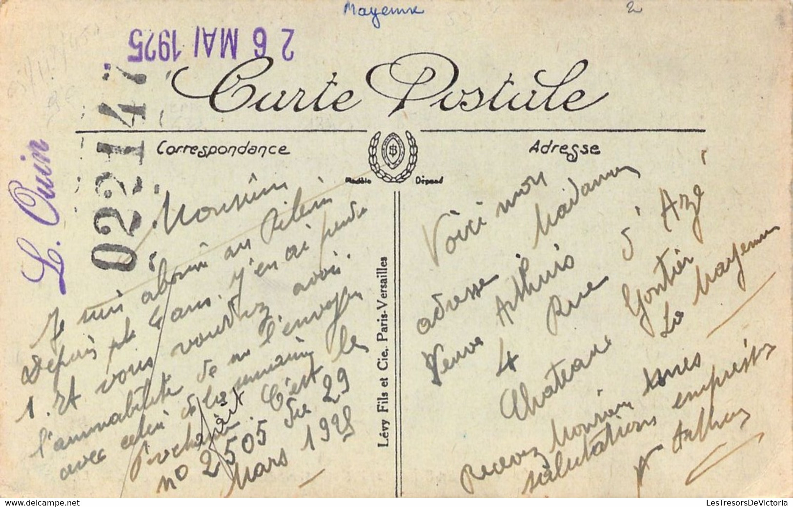 FRANCE - 53 - CHATEAU GONTIER - Arrivée Du Bateau D'Angers - LL - Carte Postale Ancienne - Chateau Gontier