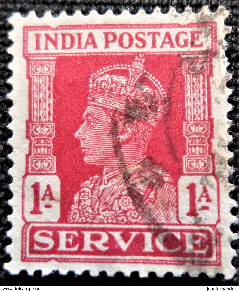 Timbres De Service De L'Inde 1939 -1942 King George  Stampworld N°  109 - Sellos De Servicio