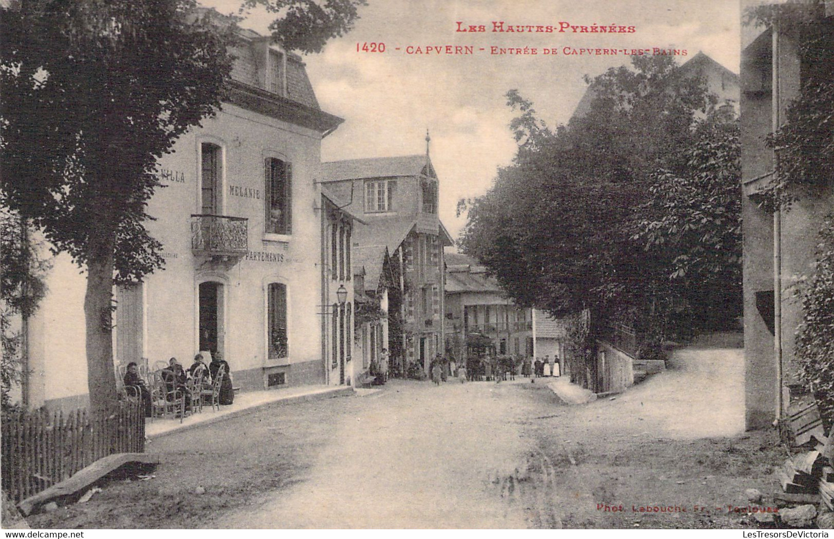 FRANCE - 65 - CAPVERN - Entrée De CAPVERN LES BAINS - Carte Postale Ancienne - Otros & Sin Clasificación