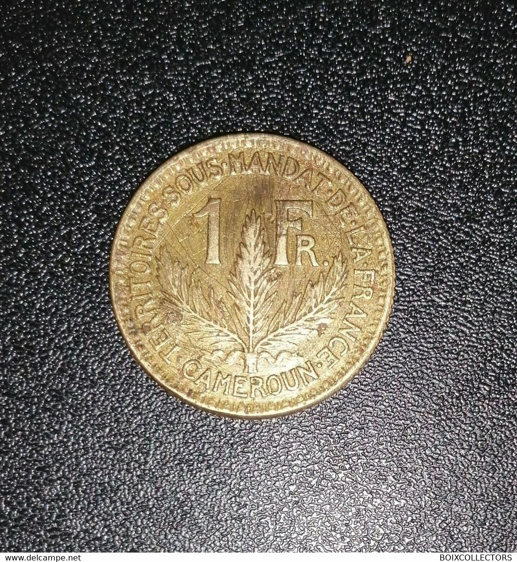 1 Francs Cameroun 1926 Territoires Sous Mandat De La France - Réf C23 - Cameroun