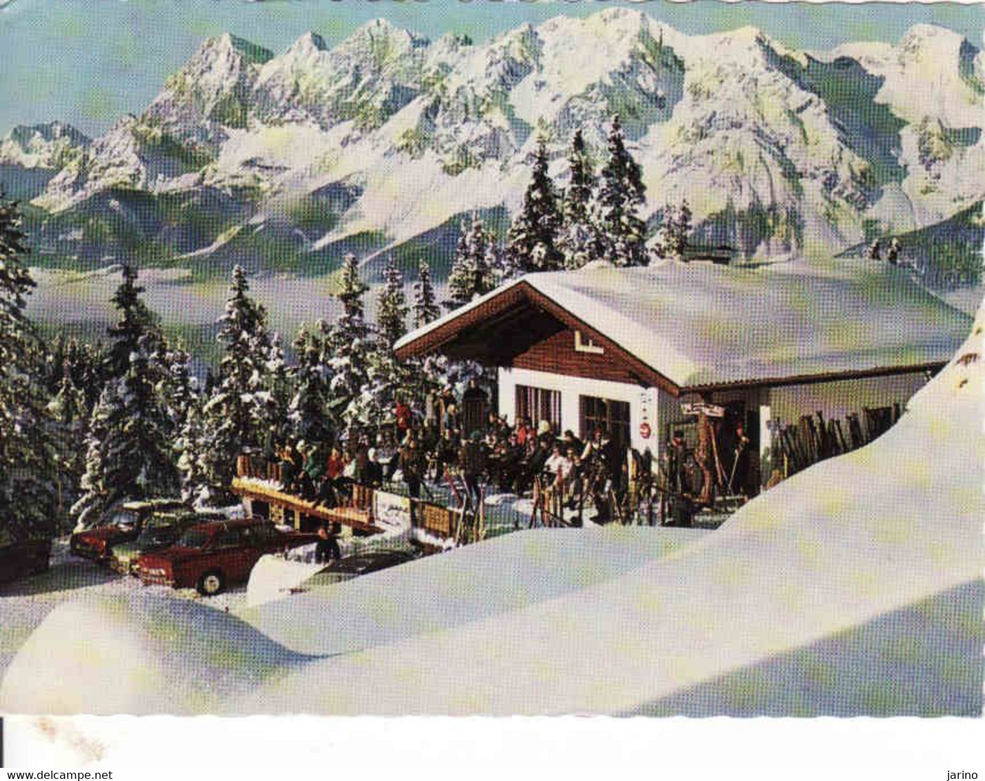 Österreich, Steiermark, Jausenstuberl Tauernblick Auf Der Schladminger Planei, Bezirk Liezen, Gebraucht 1975 - Schladming