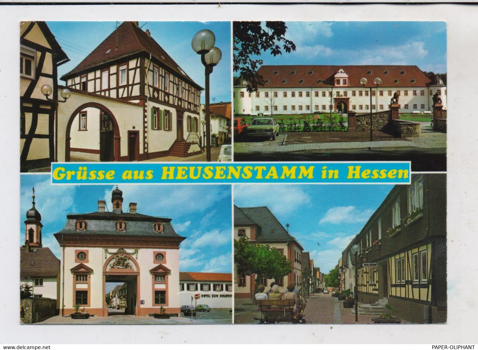 6056 HEUSENSTAMM, Mehrbild - AK - Heusenstamm