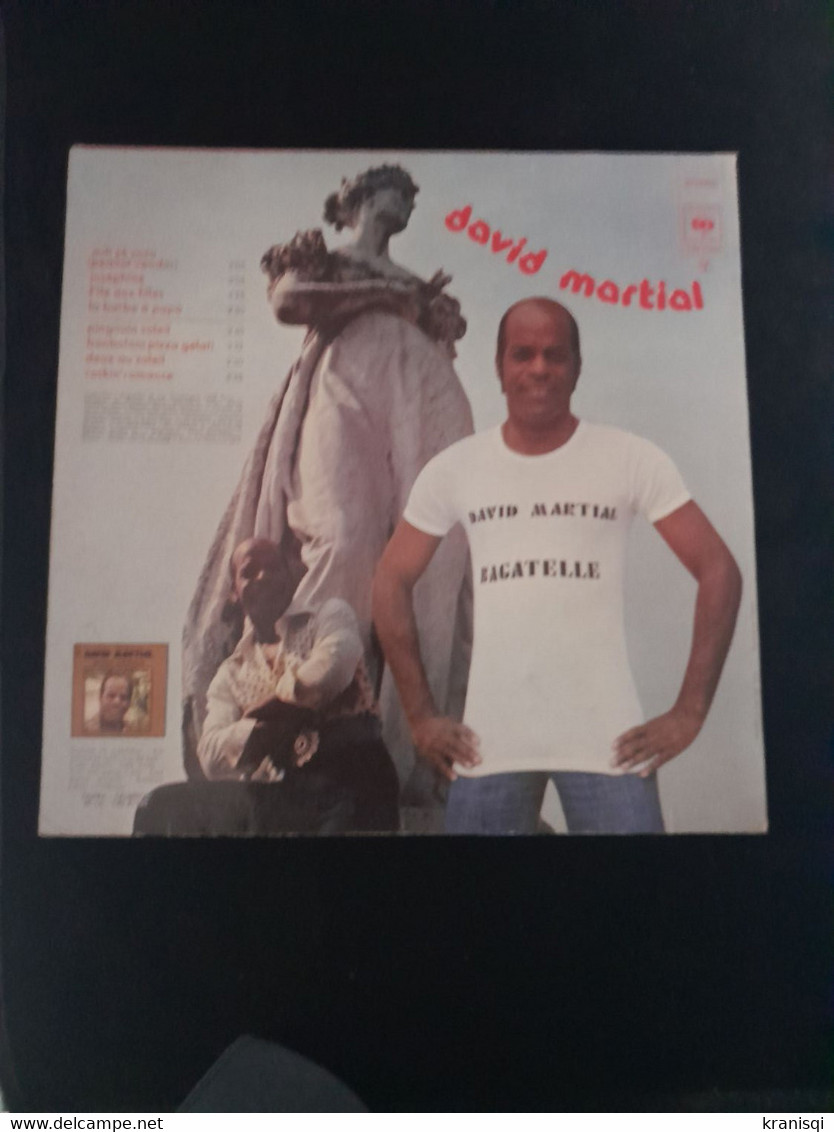 Vinyle 33 T ,David Martial 1976 - Country & Folk