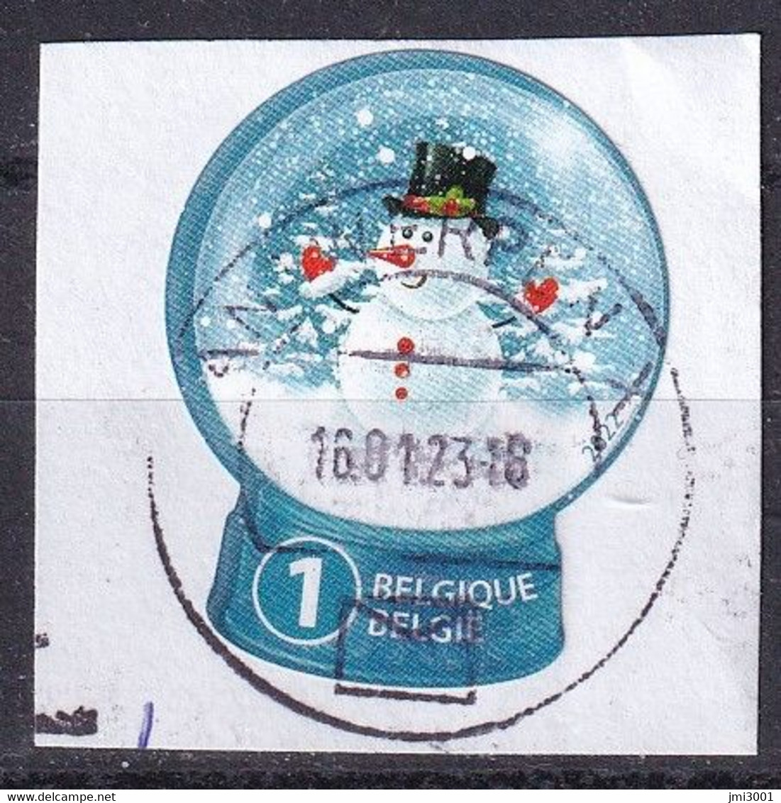 Belgique 2022  Noël - Used Stamps