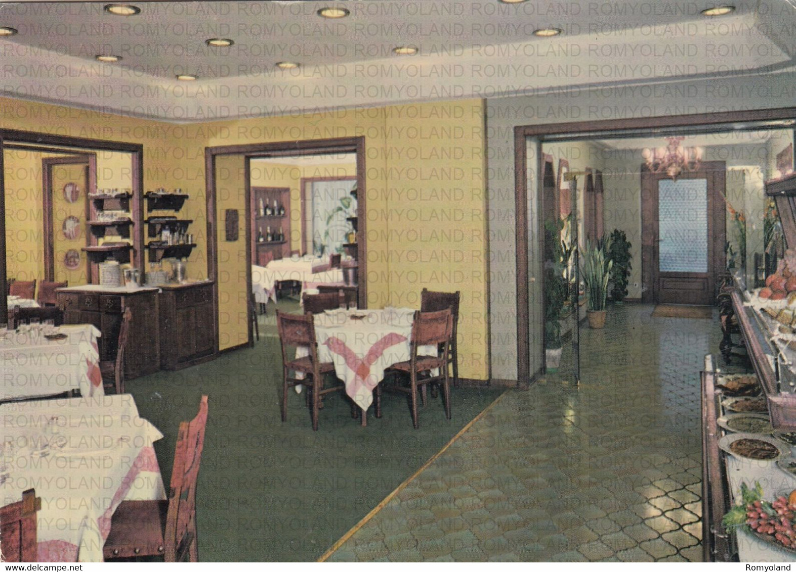 CARTOLINA  TORINO,PIEMONTE,RISTORANTE GRILL "RENDEZ-VOUS" CORSO VITTORIO EMANUELE,STORIA,BELLA ITALIA,VIAGGIATA 1969 - Bars, Hotels & Restaurants