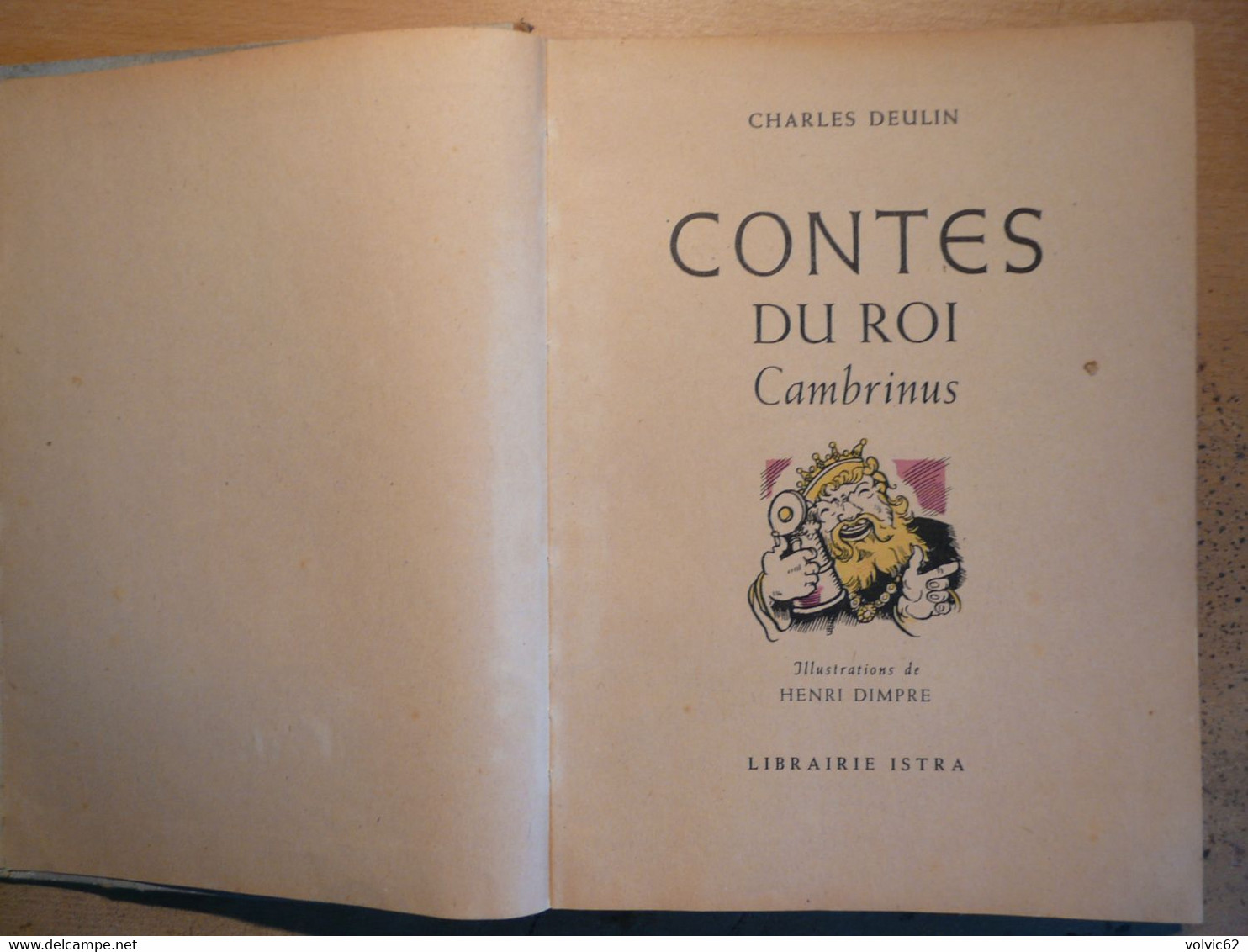 Contes Du Roi Cambrinus Collection Charme Des Jeunes Charles Deulin 1947 Librairie Istra - Bibliothèque De La Jeunesse