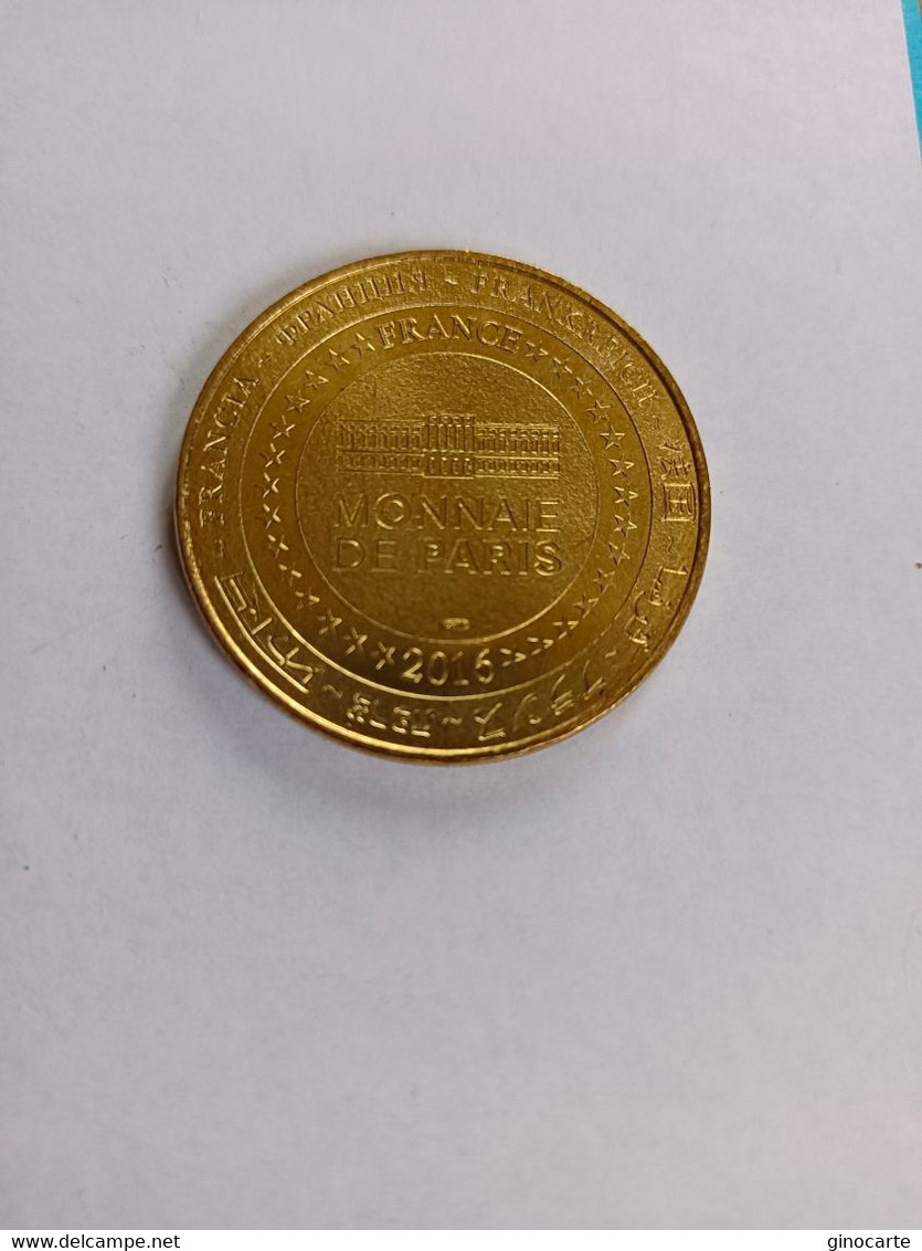 Monnaie De Paris MDP Jeton Touristique Medaille St Saint Malo 2016 - Other & Unclassified