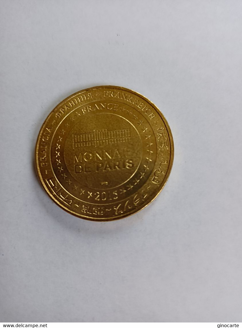 Monnaie De Paris MDP Jeton Touristique Medaille Courseulles Sur Mer Juno Beach 2015 - Andere & Zonder Classificatie