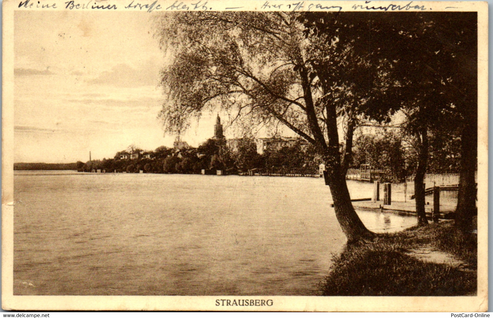 42832 - Deutschland - Strausberg , Panorama - Gelaufen 1929 - Strausberg