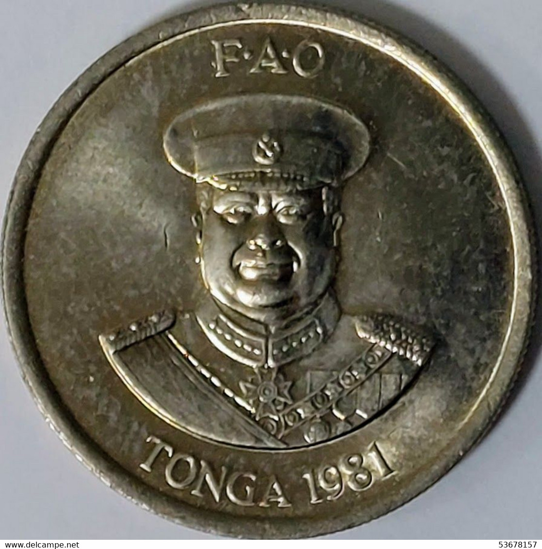 Tonga - 10 Seniti 1981, KM# 69 (#1703) - Tonga