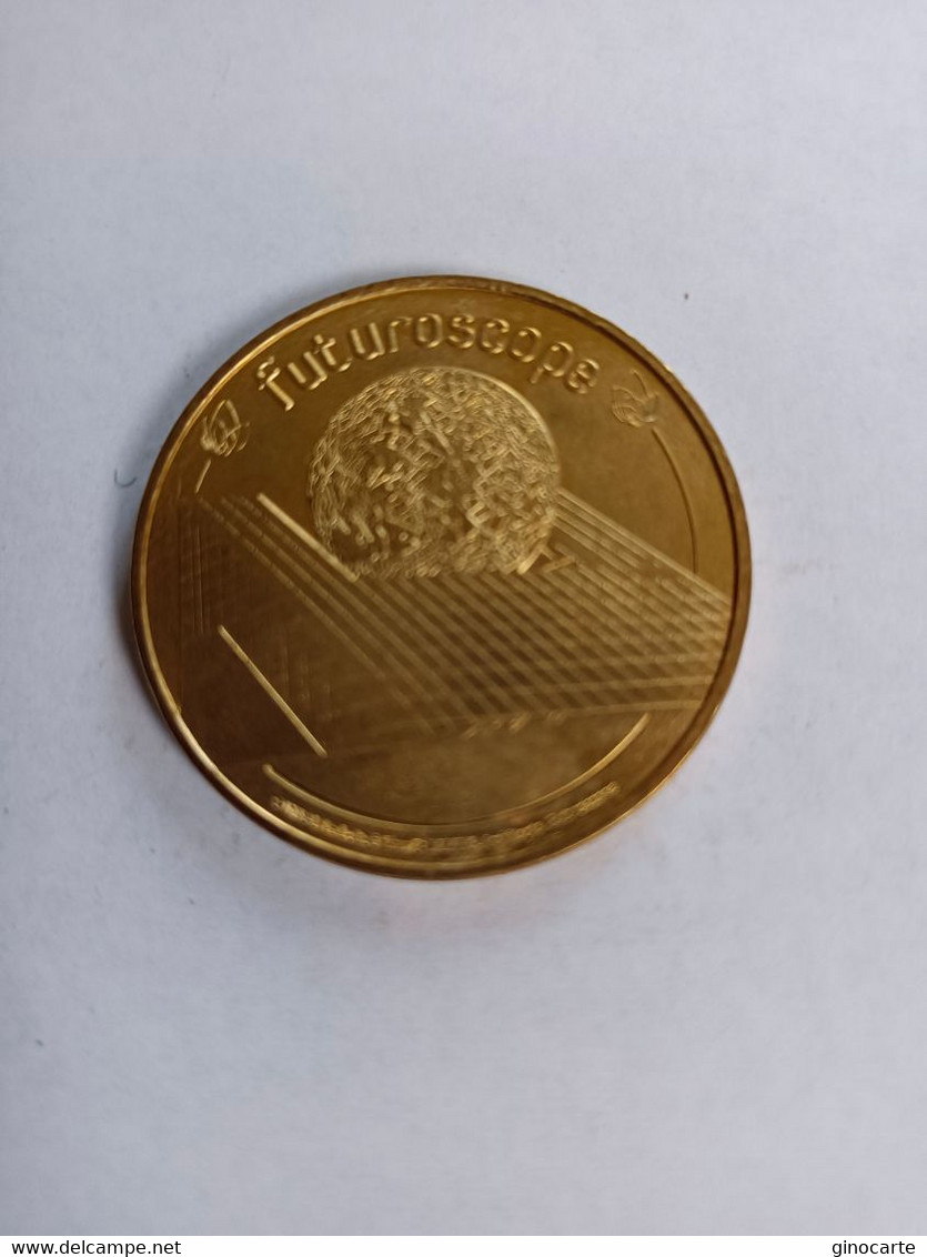 Monnaie De Paris MDP Jeton Touristique Medaille Futuroscope 2017 - Other & Unclassified