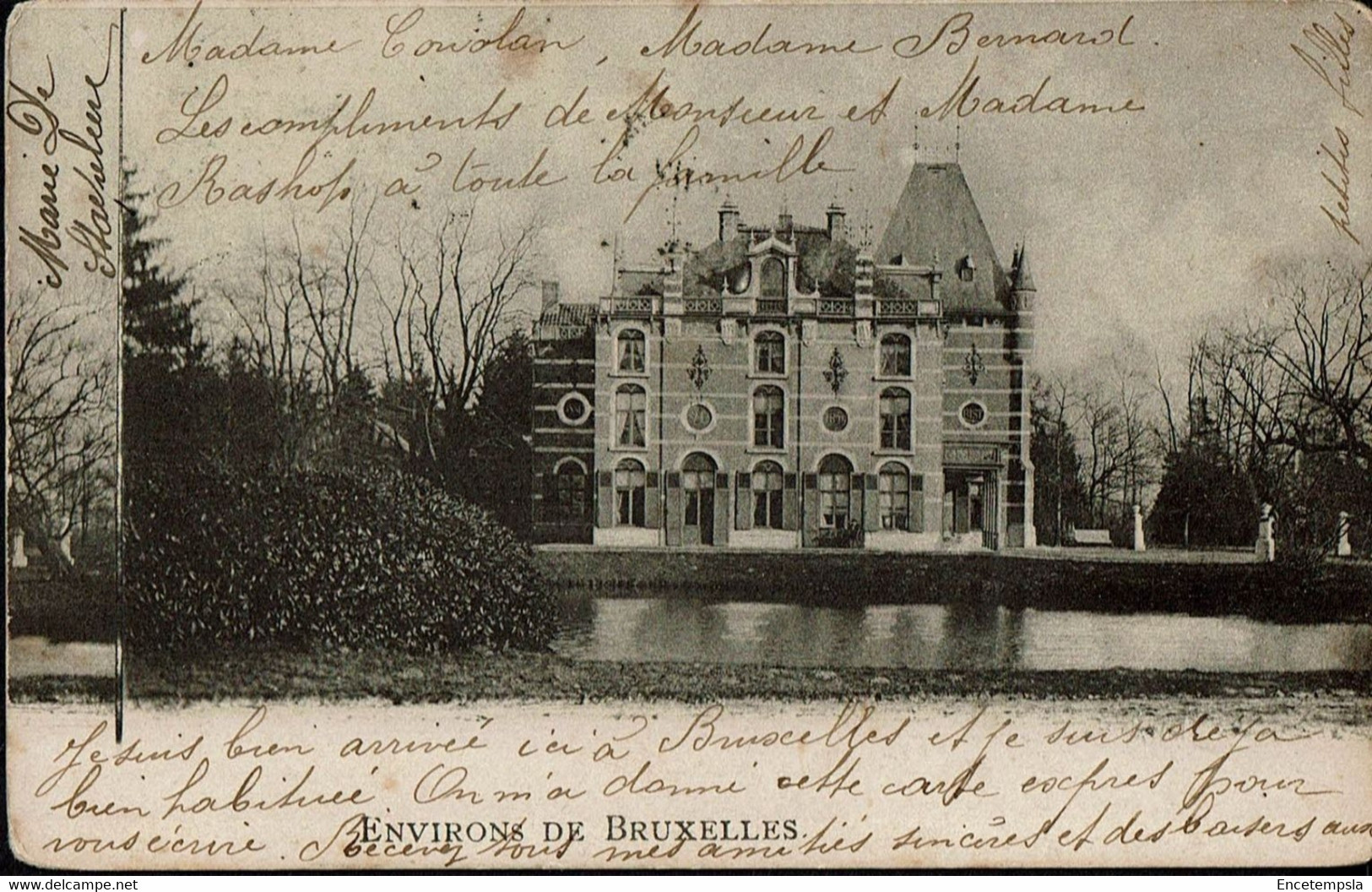 CPA Carte Postale Belgique  Nijlen  Chateau Du Bist (pas Certain) 1904  VM62841 - Nijlen