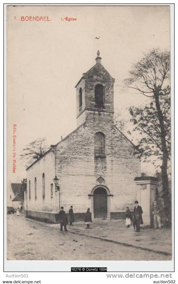 16276g L'EGLISE - Boendael - Ixelles - Elsene