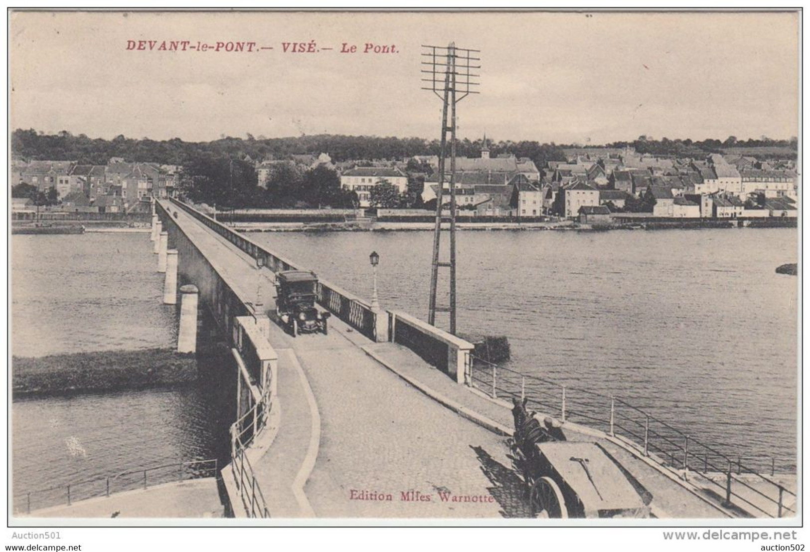 21730g PONT - Devant-le-Pont - 1910 - Visé