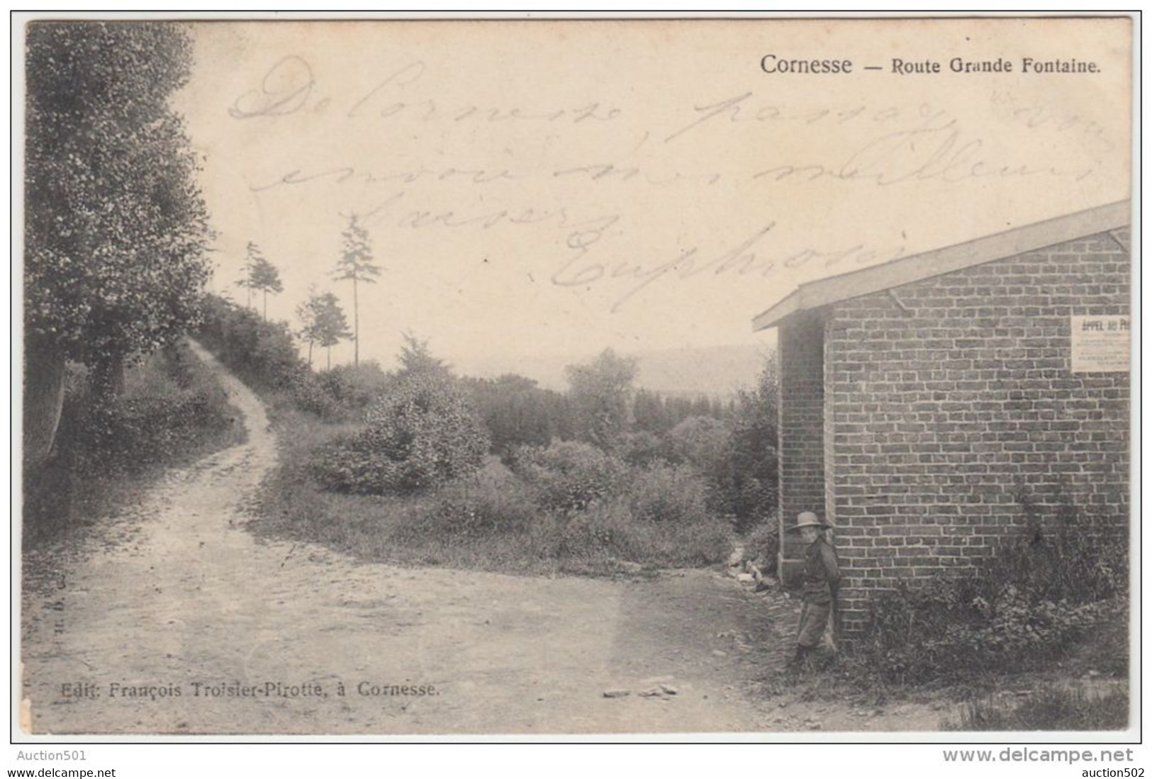 24332g ROUTE GRANDE FONTAINE - Cornesse - 1905 - Pepinster