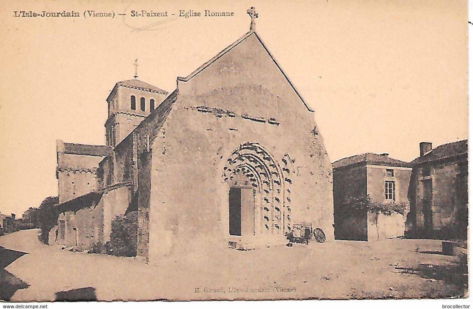 L ' ISLE JOURDAIN  ( 86 ) -  Saint Paisent - Eglise Romane - L'Isle Jourdain