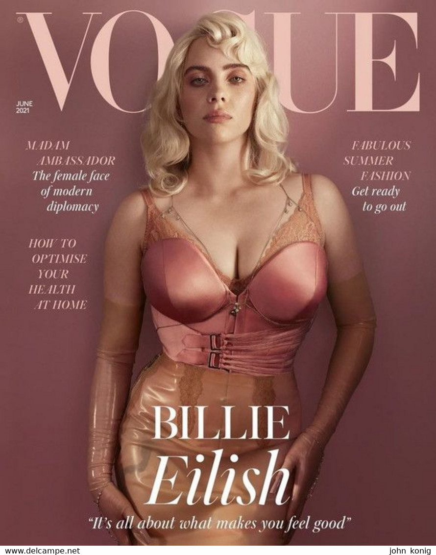 Vogue U.K. - 2021 - Billie Eilish - Mode