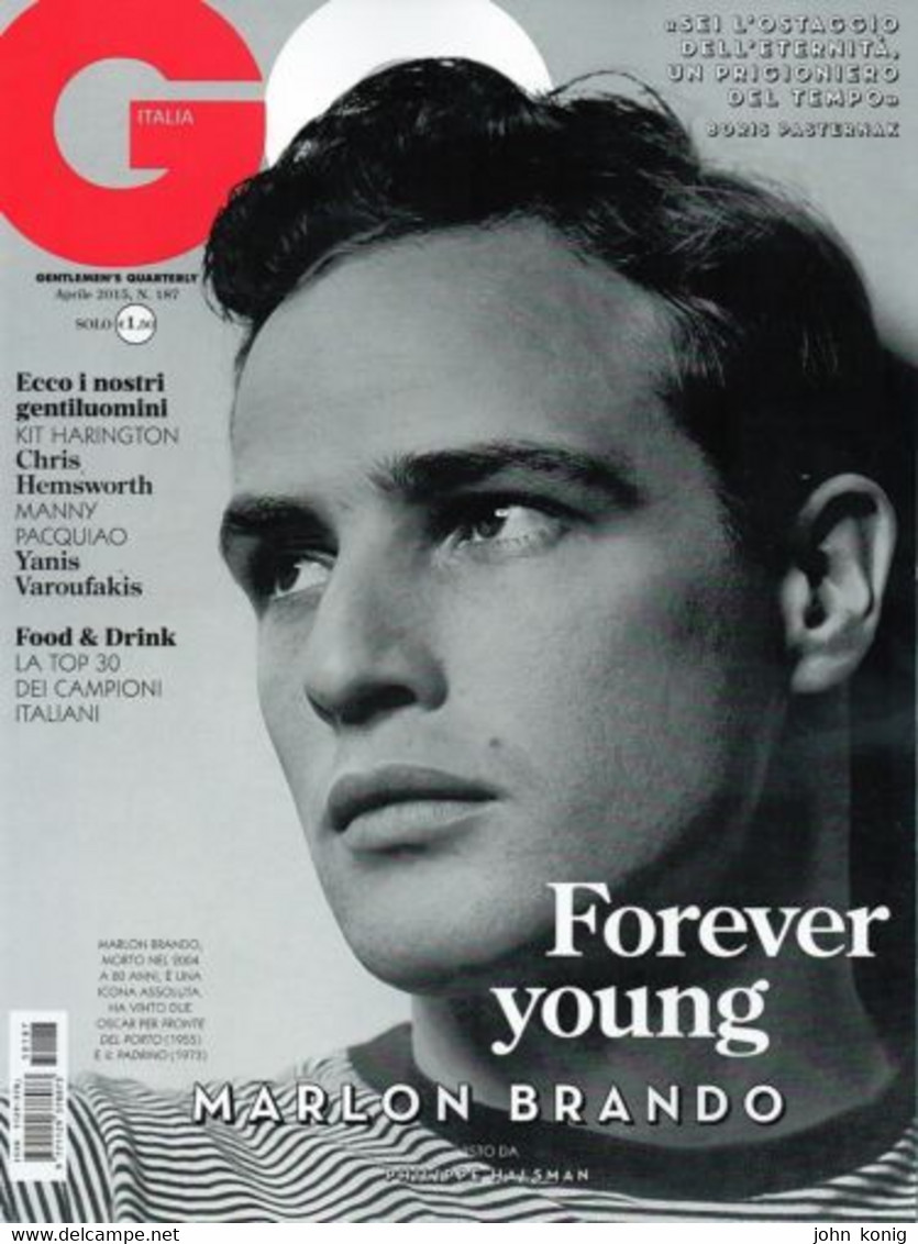 GQ Italia - Apr. 2015 - Marlon Brando - Fashion