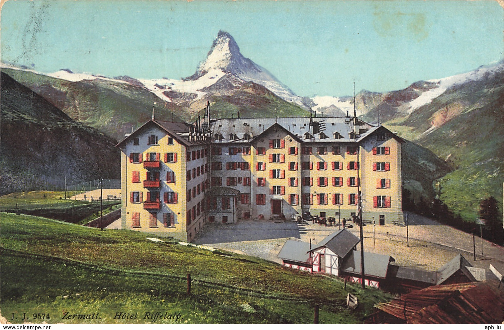 86E/8: Bahnpost: RÉGIONAL / VIÈGE - ZERMATT (BP1131) - Bahnwesen