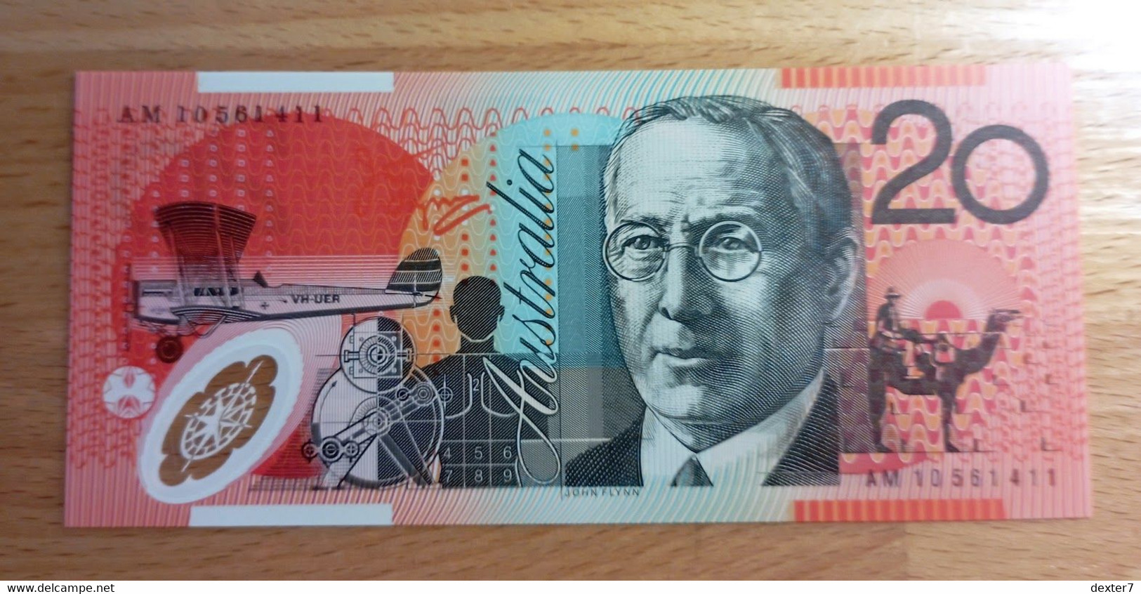 Australia 20 Dollars 1994-2013 UNC FdS Stevens Henry 2007-2010 Polymer - 2005-... (polymer Notes)