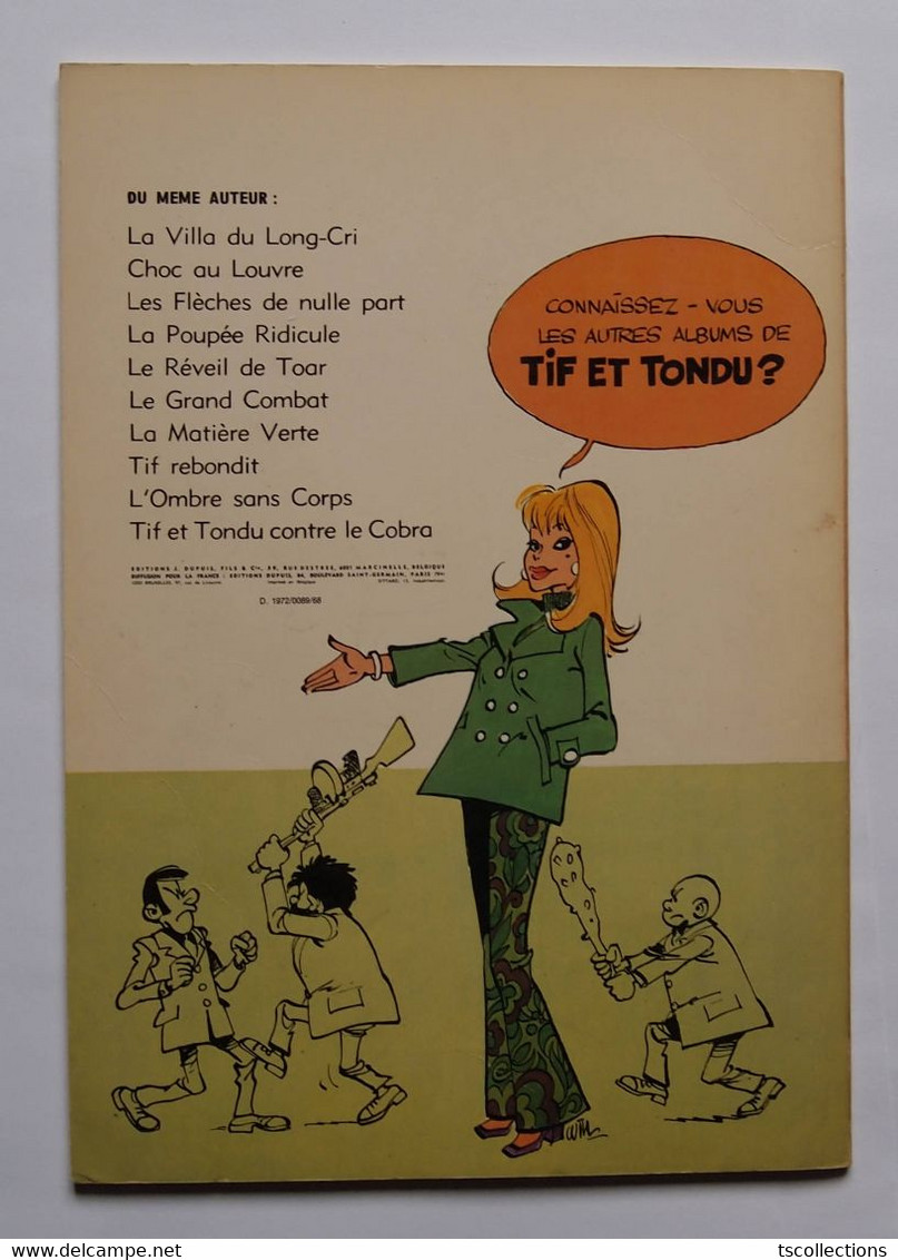 Tif Et Tondu - Le Roc Maudit - 1972 - Tif Et Tondu