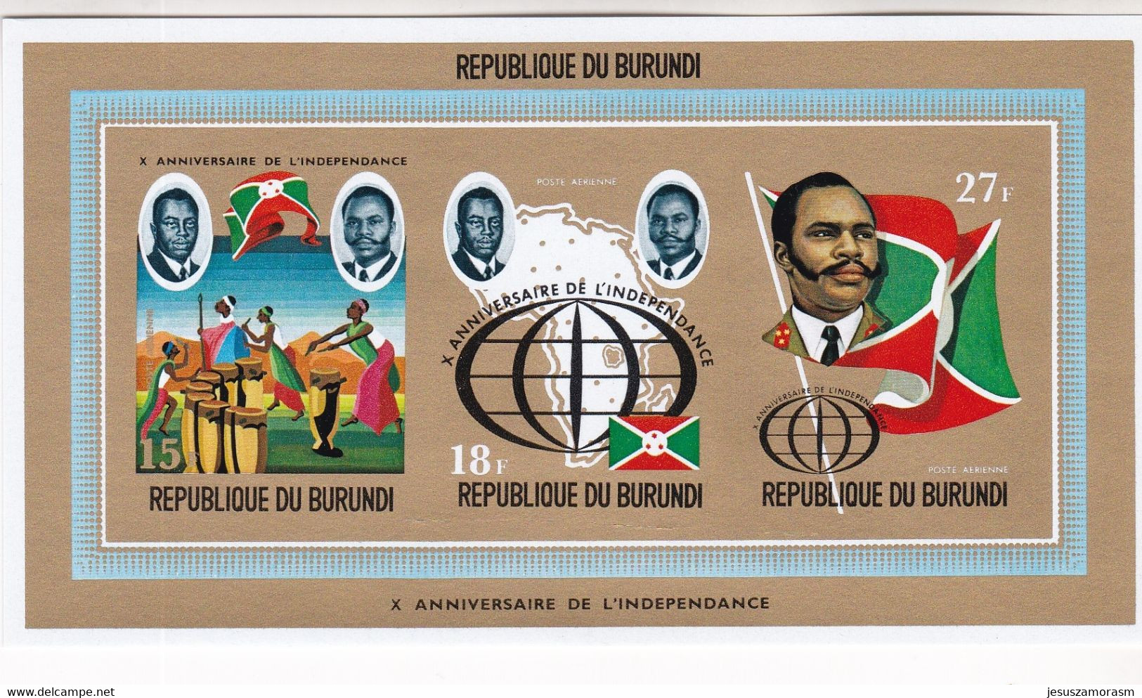 Burundi Hb 60sd Y 61sd - Nuevos