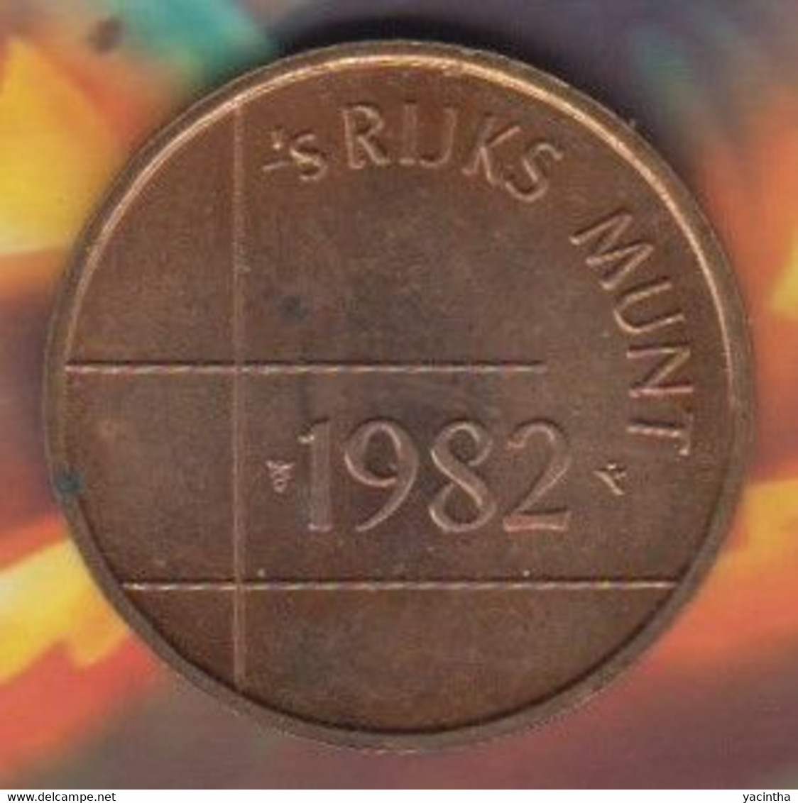 Rijksmunt  1982        (1023) - Souvenir-Medaille (elongated Coins)