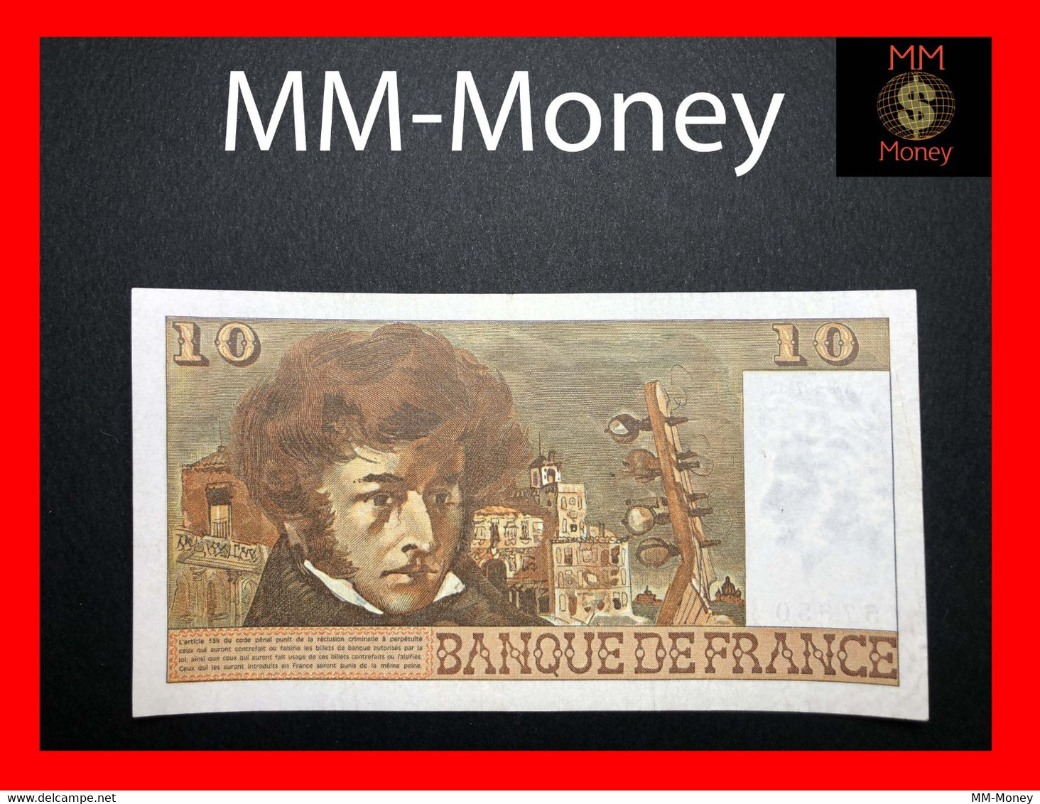 FRANCE  10 Francs  1.8.1974   P. 150    XF - 10 F 1972-1978 ''Berlioz''