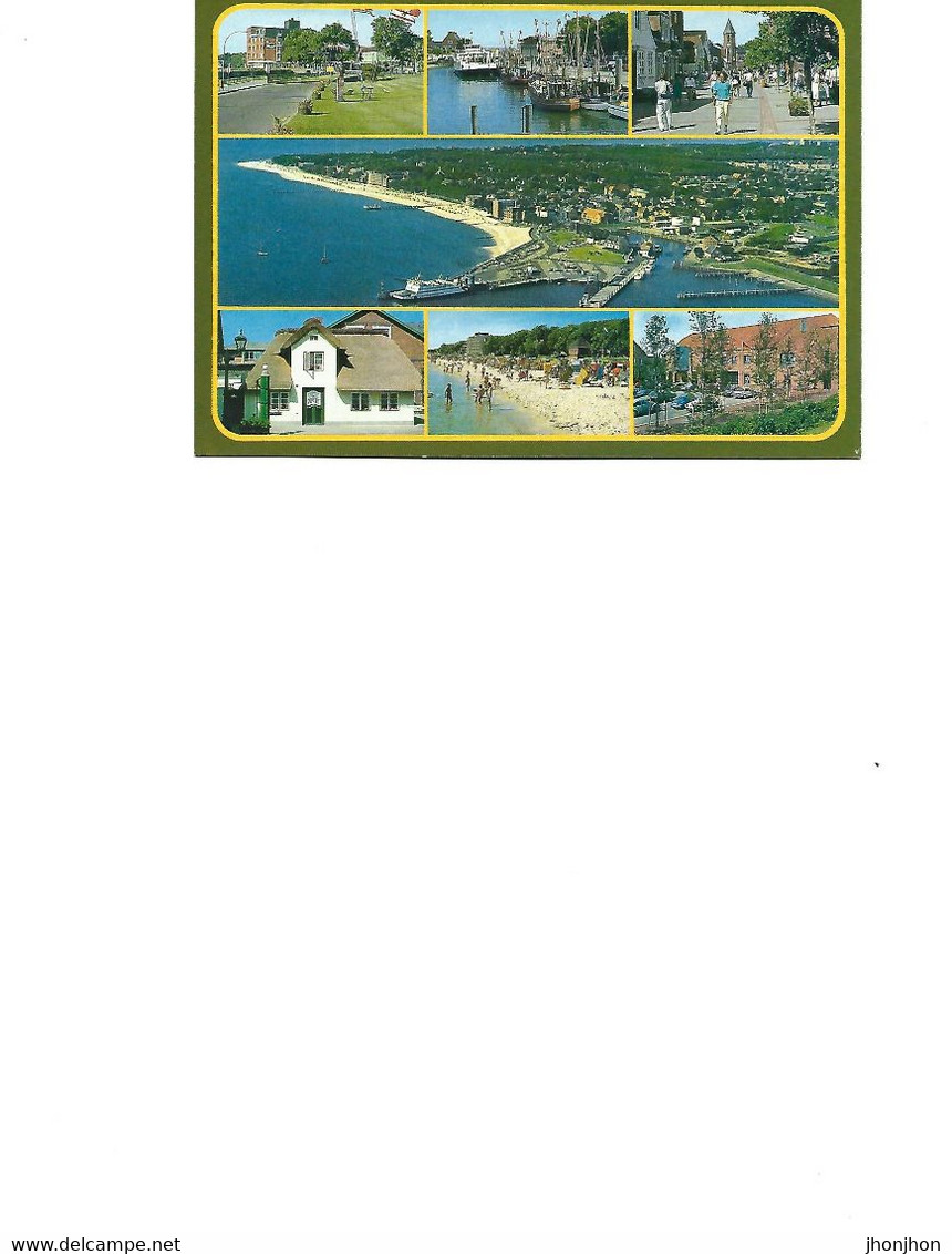 Germany - Postcard Used 1984 - North Sea Spa Wyk On The Holiday Island Of Foehr  2/scans - Föhr