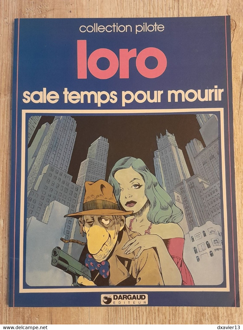 Bande Dessinée Dédicacée -  Collection Pilote 20 - Sale Temps Pour Mourir (1979) - Widmungen