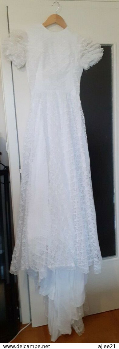 Robe De Mariée. Année 50/60. Taille 36/38 - Mariage