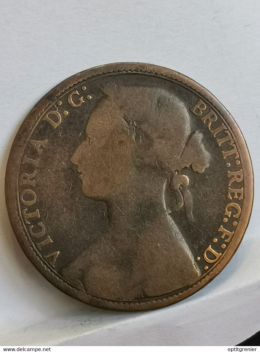 1 PENNY 1875 VICTORIA 2ème TYPE GRANDE BRETAGNE / GREAT BRITAIN - D. 1 Penny