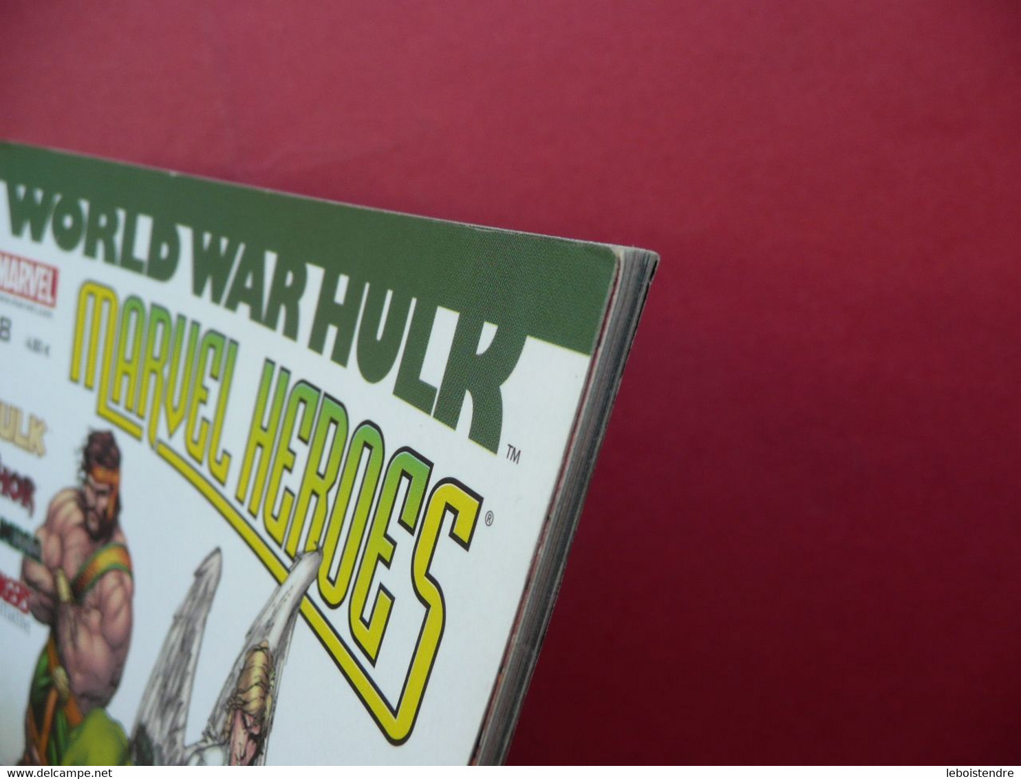 MARVEL HEROES N 8 JUIN 2008 WORLD WAR HULK THOR GAMMA CORP AVENGERS THE INITIATIVE MARVEL COMICS PANINI FRANCE