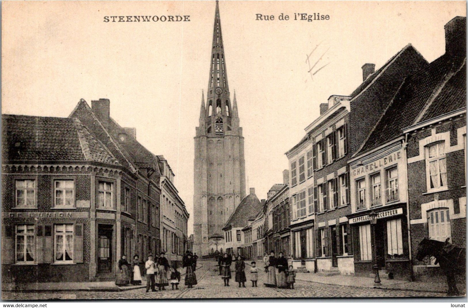 59 STEENVOORDE - Rue De L'église - Steenvoorde