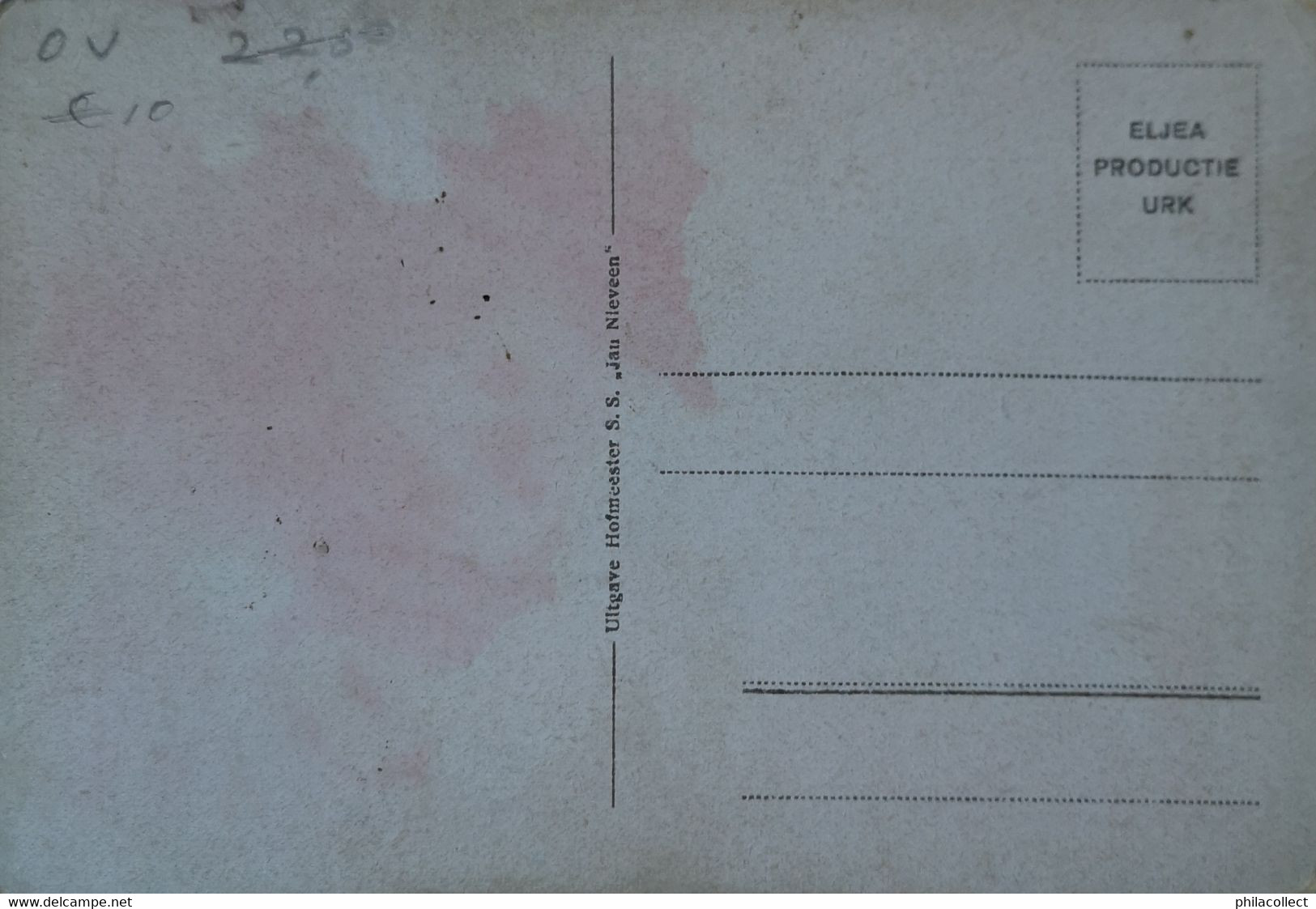 Urk // Met De S. S. Jan Nijeveen Naar Urk En De Zuiderzeewerken 19?? Vlekjes - Urk