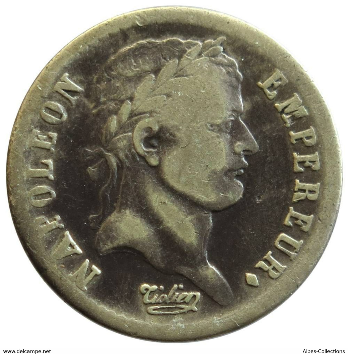 F17705.1 - FRANCE - Demi-franc Napoléon 1er - Tête Laurée - 1808 D - 1/2 Franc