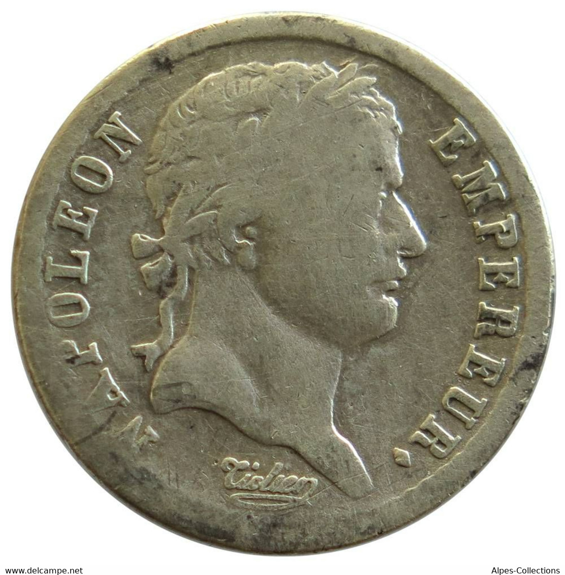 F17712.1 - FRANCE - Demi-franc Napoléon 1er - Tête Laurée - 1808 MA - 1/2 Franc