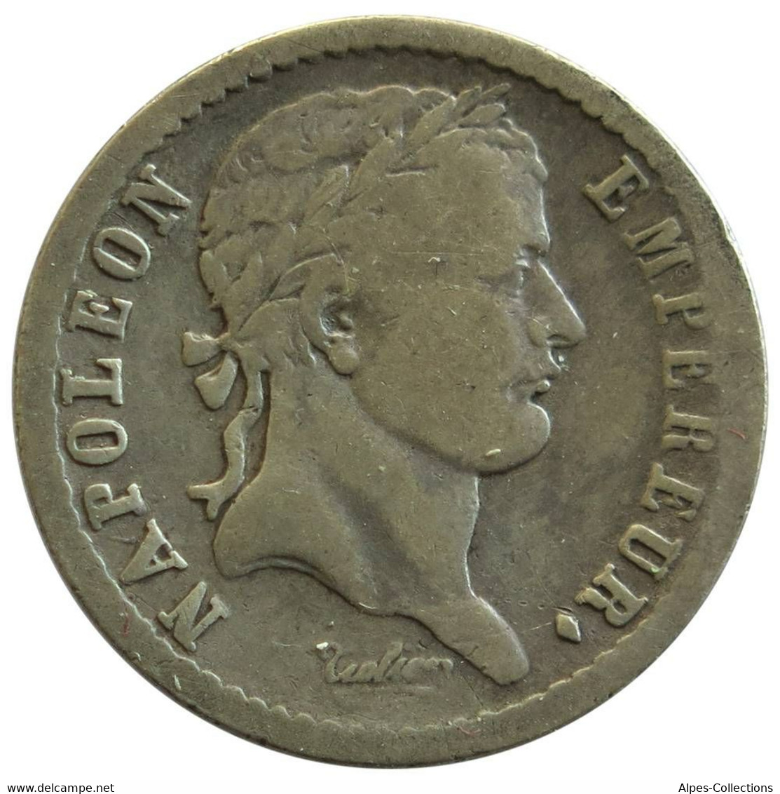 F17714.1 - FRANCE - Demi-franc Napoléon 1er - Tête Laurée - 1808 T - 1/2 Franc