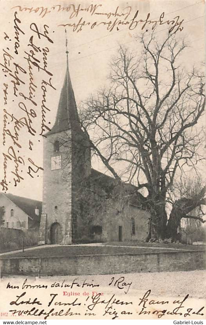 Eglise De Fiez 1905 - Fiez