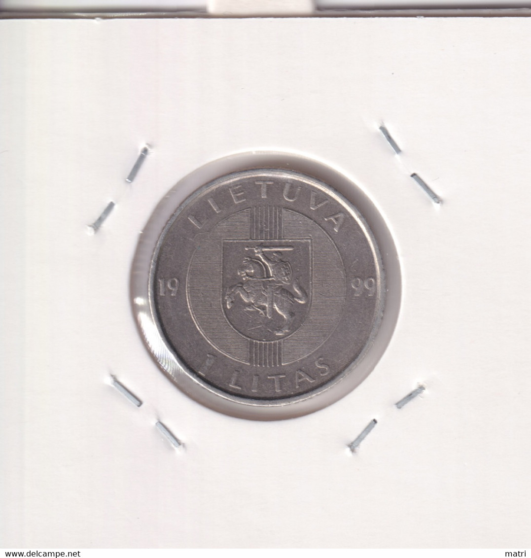 Lithuania 1 Litas 1999 Baltic Way Km#117 - Lithuania