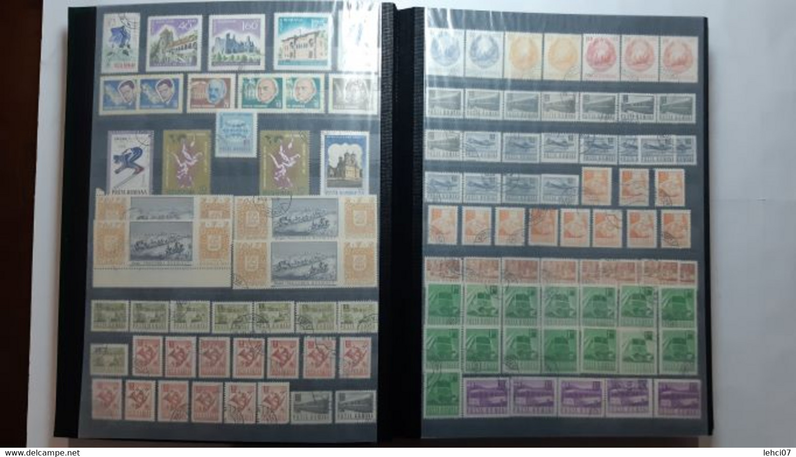 ROUMANIE Intéressante collection importante, d’environ 2 080 timbres