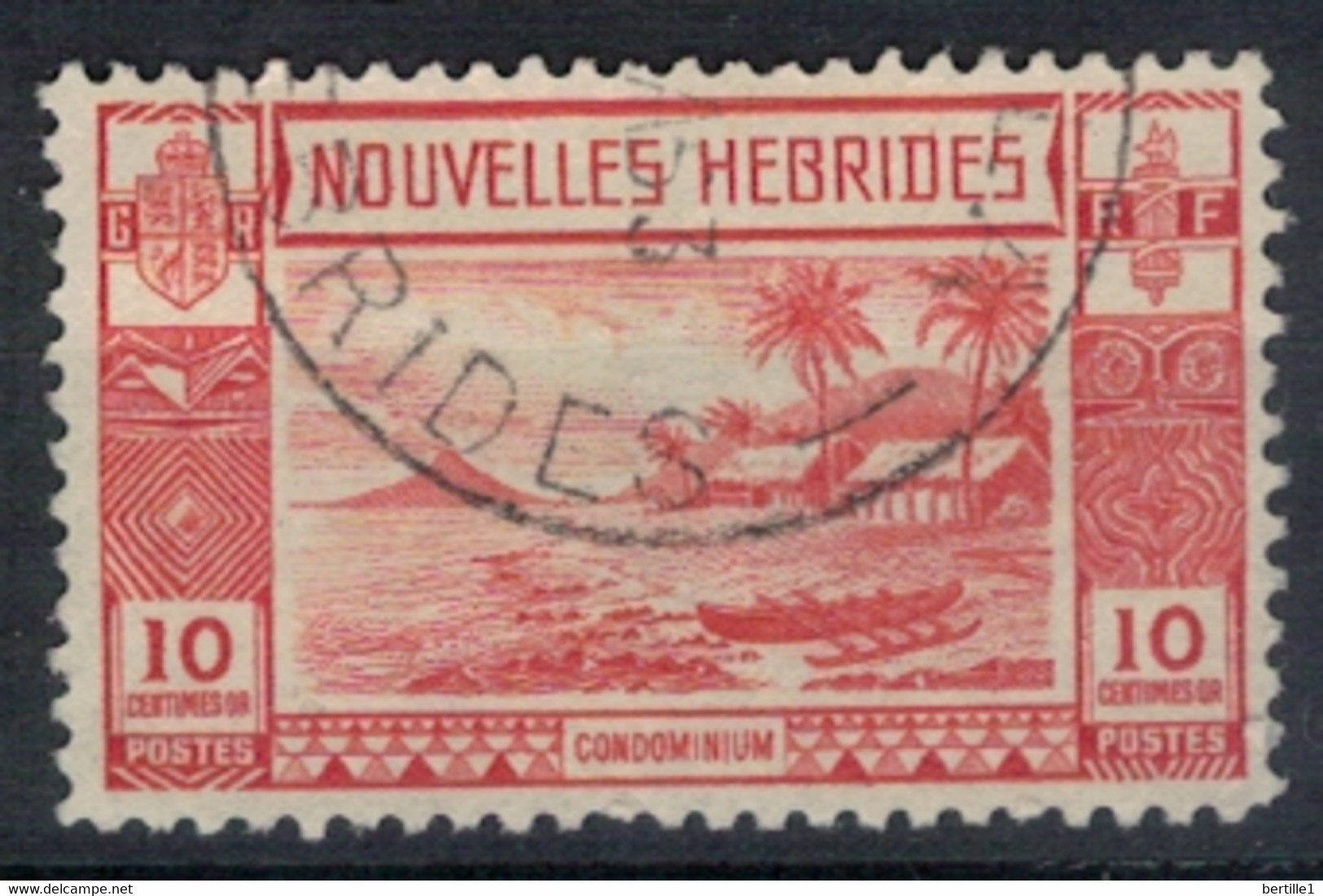 NOUVELLES HEBRIDES             N°  YVERT  101 (1)  OBLITERE     ( OB    06/ 28 ) - Used Stamps