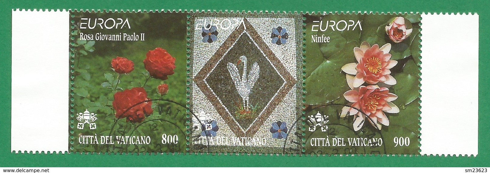 Vatikanstaat 1999  Mi.Nr. 1277 / 1278 , EUROPA CEPT  Natur- Und Nationalparks -  Gestempelt / Fine Used / (o) - Oblitérés